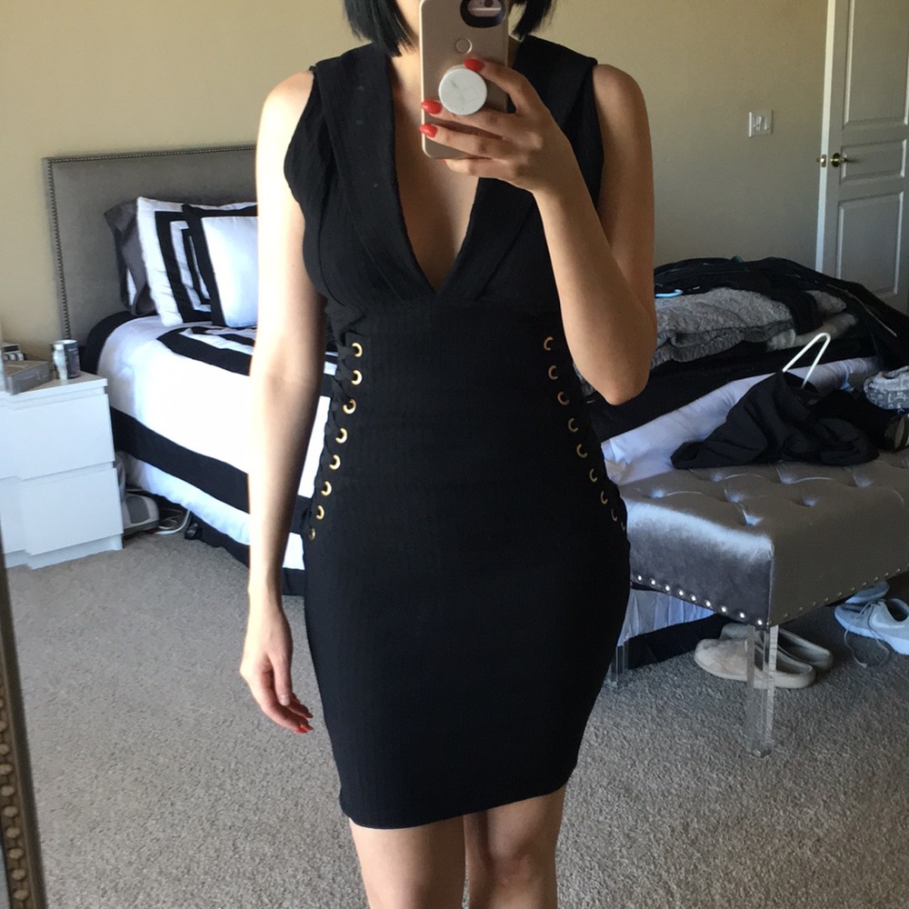 Plunge Corset type dress